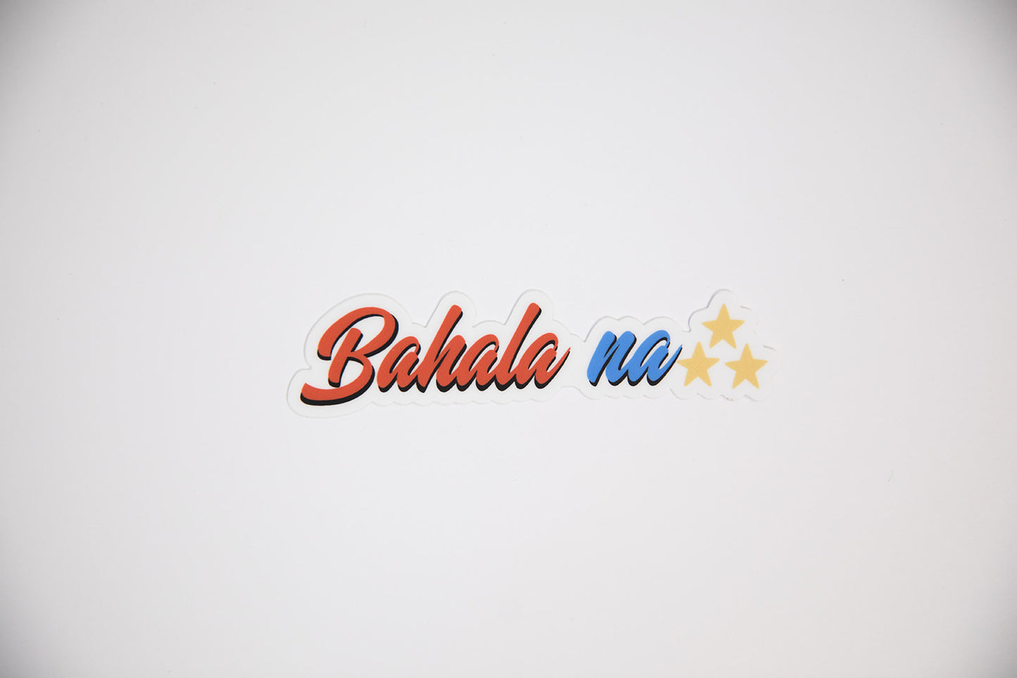 “Bahala” sticker