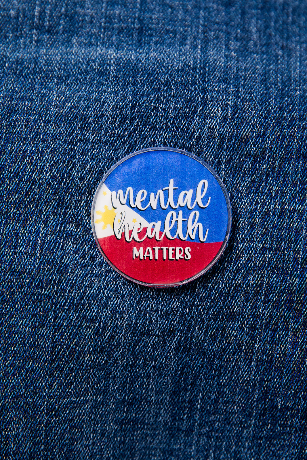 "Filipino Mental Health" pin