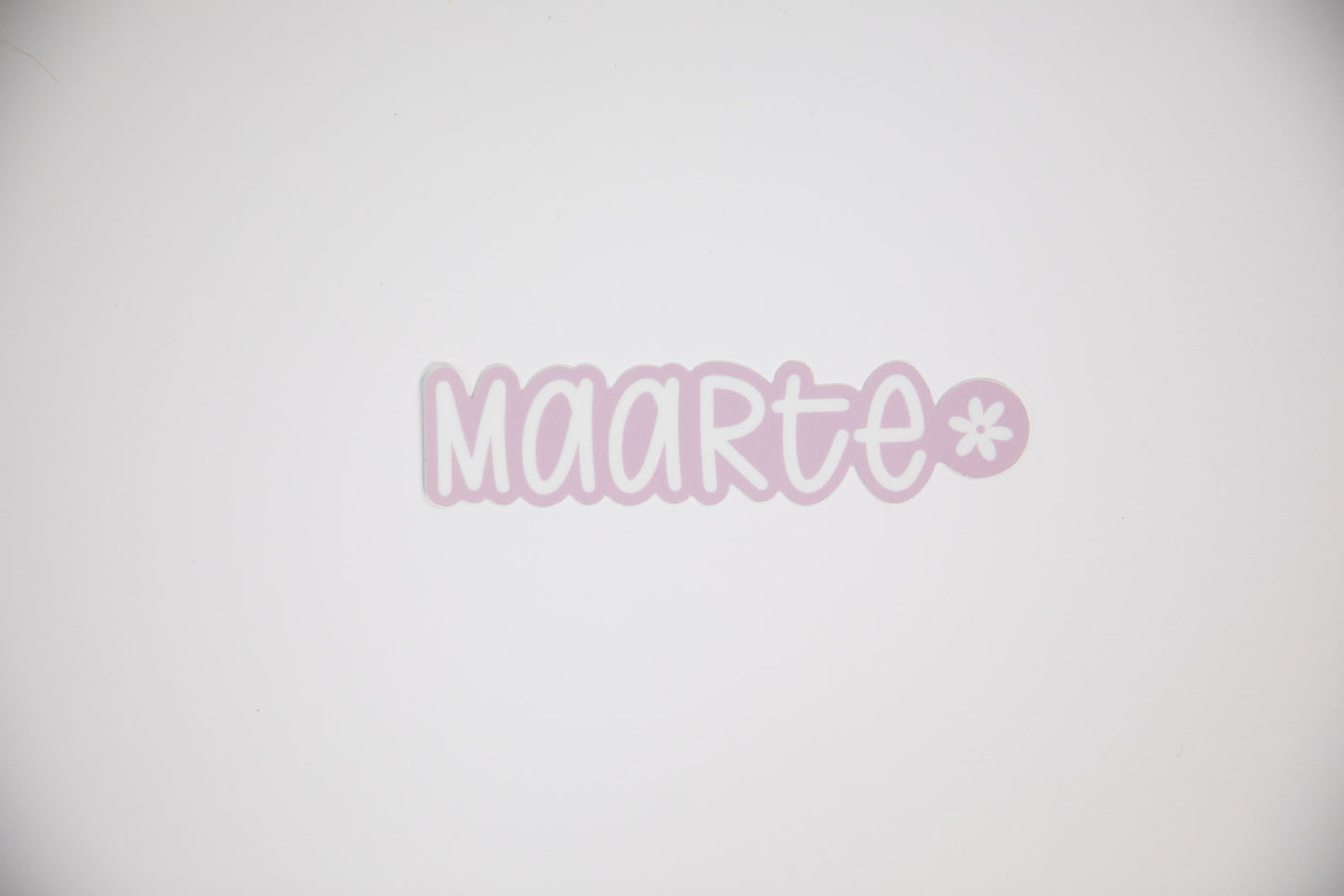 "Maarte" sticker